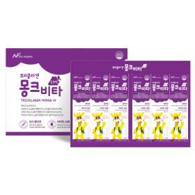 트리콜라겐몽크비타 포도맛(스틱) 10p*6EA